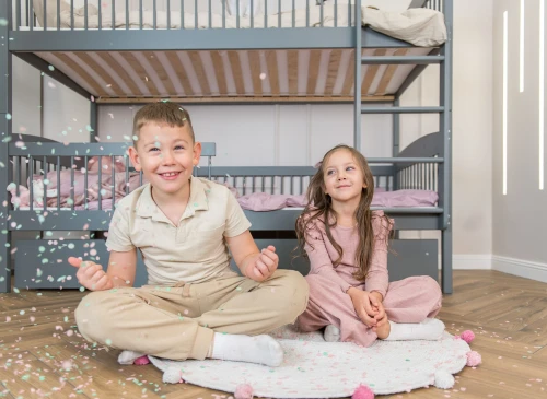 LUNA 90x200 Graphit Etagenbett Lano Möbel