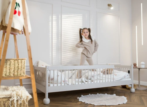 STAR 80x180 Kaschmir montessori Einzelbett für Kinder Lano Möbel