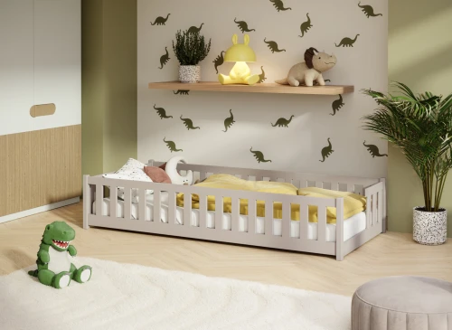 ZOYA 80x200 Kaşmir Tek Kişilik Çocuk Yatağı Lano Möbel