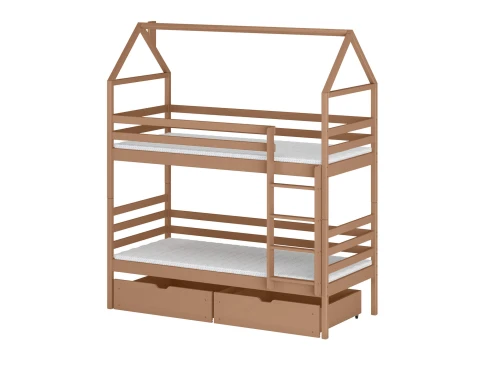ALEX 80x200 cinnamon bunk bed Lano Furniture