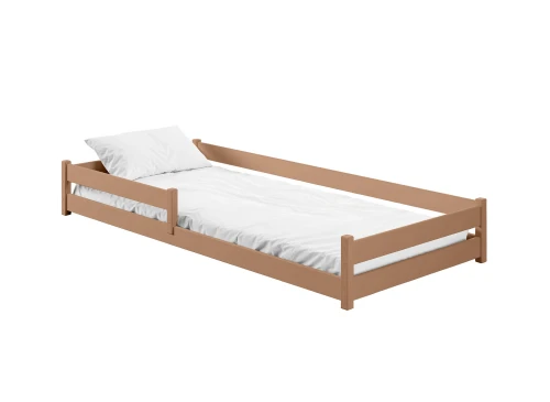 ALIS 90x200 cinnamon Montessori floor bed for children Lano Furniture