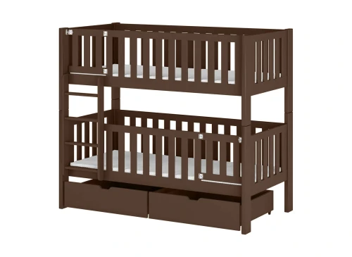 KSAWERY 80x180 Zartbitterschokolade Etagenbett Lano Möbel