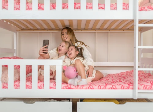 MONIKA 80x200 Weiß Etagenbett Lano Möbel