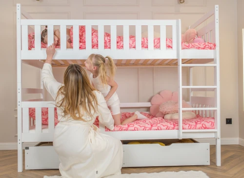 MONIKA 80x200 Weiß Etagenbett Lano Möbel