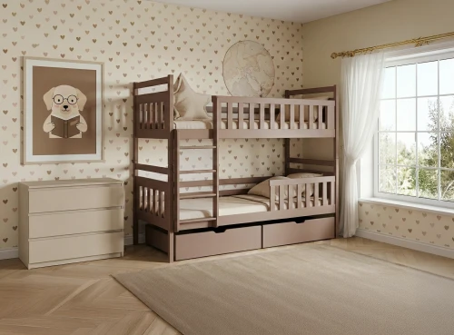 MONIKA 90x200 Milchschokolade Etagenbett Lano Möbel