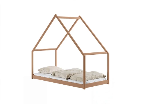 MORIS 80x180 Tarçın Tekli Çocuk Yatağı Ev Yatağı Lano Mobilya