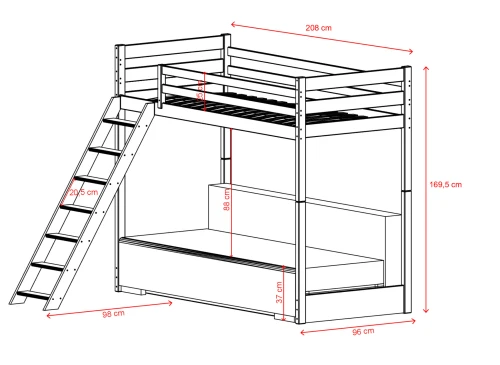 SOFINO 90x200/140x200 Tarçın Ranza, Açılabilir Bej Kanepe, Poso 38 Kumaş, Lano Meble
