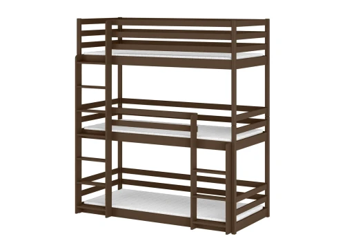 TED 80x200 Zartbitterschokolade Etagenbett Lano Möbel