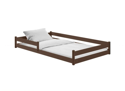 ZOFIA 120x200 Bitter Çikolata Tek Kişilik Çocuk Karyolası Lano Meble