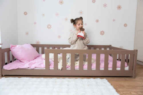 BELLA 90x200 Milchschokolade Einzelkinderbett Lano Möbel