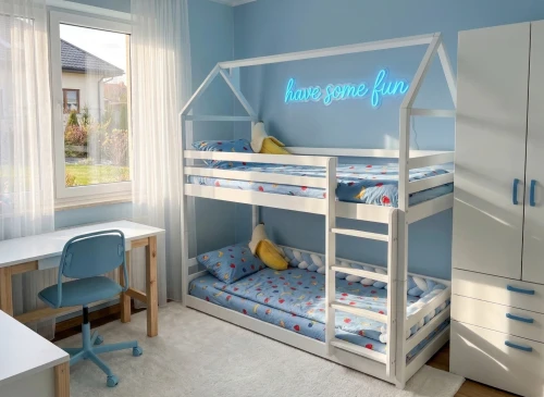 AXEL 90x200 Weiß Etagenbett Hausbett Lano Möbel