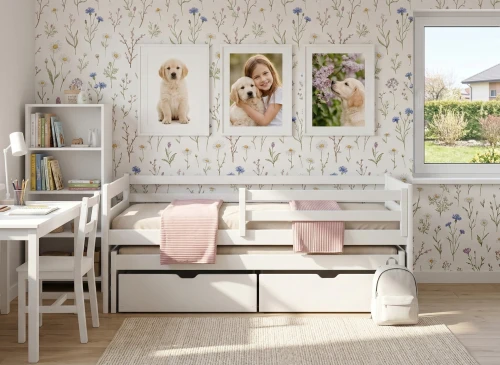 SENSO 90x200 Weiß Kinderbett mit Ausziehbett Lano Möbel