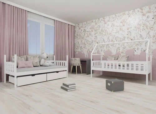 GAJA 80x170 Boyasız Ahşap Ranza Lano Mobilya