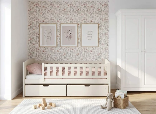 GUCIO 80x200 cotton children's single bed Lano Meble