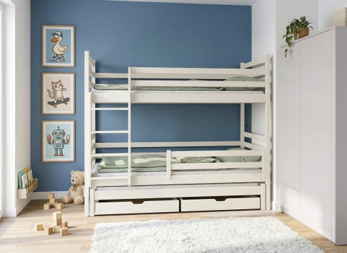 LUK 80x190 Baumwolle Etagenbett Lano Möbel