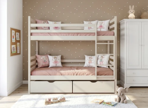 NEMO 90x200 Baumwolle Etagenbett Lano Möbel