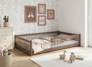 JUNIOR 120x200 Milchschokolade Einzelkinderbett Lano Möbel