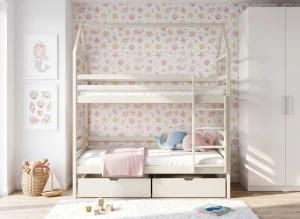 ALEX 90x180 Baumwolle Etagenbett Lano Möbel