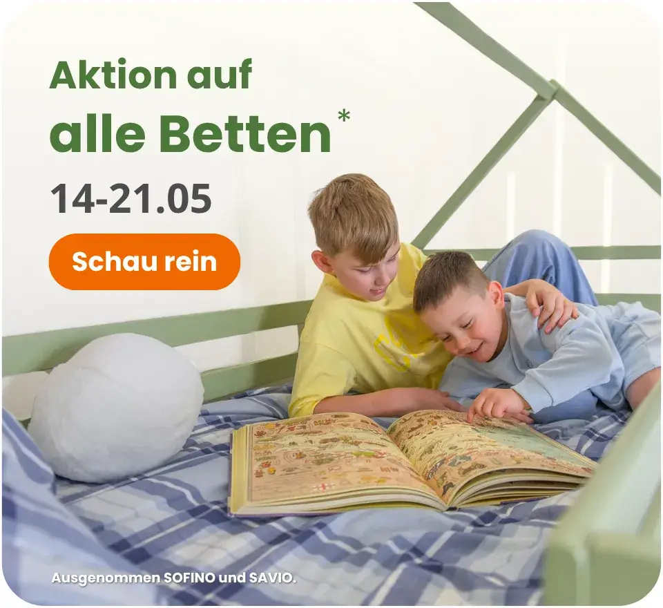 14-21.05 Aktion auf alle Betten